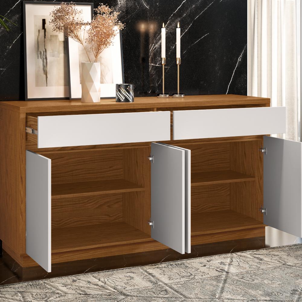Bancada 4 Portas Piran Ype Off White