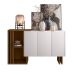 Buffet Berlim 3 PT Imbuia e Off White