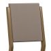 Conjunto 4 Cadeiras Carol Imbuia/Veludo Marrom Rosê - New Ceval