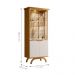 Cristaleira 2 Portas Creta Ype Off White