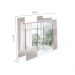 Espelho Decorativo Isadora 136 x 120 Off White