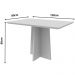 Mesa Anitta 120x80cm - Off White