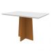 Mesa Anitta 120x80cm - Ypê/Off White
