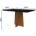 Mesa Anitta 135x90cm - Ypê/Preto
