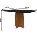 Mesa Anitta 160x90cm - Ypê/Preto