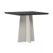 Mesa Anitta 90x90cm - Off White/Preto