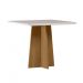 Mesa Anitta 90x90cm - Ypê/Off White