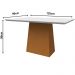 Mesa Bárbara 135x90cm - Ypê/Off White