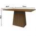 Mesa Bárbara 135x90cm Tampo Madeirado - Imbuia