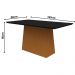 Mesa Bárbara 160x90cm - Ypê/Preto