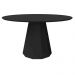 Mesa Isis 135x135cm - Preto