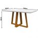 Mesa Lectus 160x90cm - Ypê/Off White