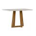 Mesa Sarah 120x80cm - Ypê/Off White