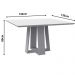 Mesa Valencia 135x135cm - Off White