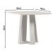 Mesa Valencia 90x90cm - Off White