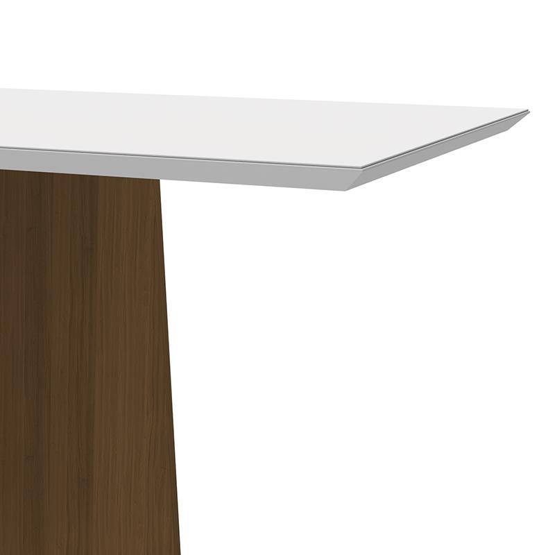 Mesa de Jantar Ana 160x90 Imbuia/Off White - New Ceval