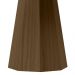 Mesa de Jantar Isis 120x120 Imbuia/Preto Tampo em MDF com Vidro - New Ceval