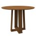 Mesa de Jantar Redonda Isabela Imbuia 100 cm