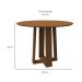 Mesa de Jantar Redonda Isabela Imbuia 100 cm