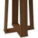 Mesa de Jantar Redonda Isabela Imbuia 100 cm