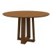 Mesa de Jantar Redonda Isabela Imbuia 117 cm
