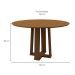 Mesa de Jantar Redonda Isabela Imbuia 117 cm