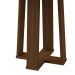 Mesa de Jantar Redonda Isabela Imbuia 117 cm