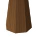 Mesa de Jantar Redonda Isis Imbuia 100 cm