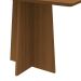 Mesa de Jantar Retangular Anitta Imbuia 120 cm