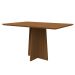 Mesa de Jantar Retangular Anitta Imbuia 135 cm