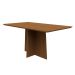 Mesa de Jantar Retangular Anitta Imbuia 160 cm