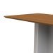 Mesa de Jantar Retangular Anitta Imbuia e Off White 160 cm