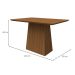 Mesa de Jantar Retangular Bárbara Imbuia 120 cm