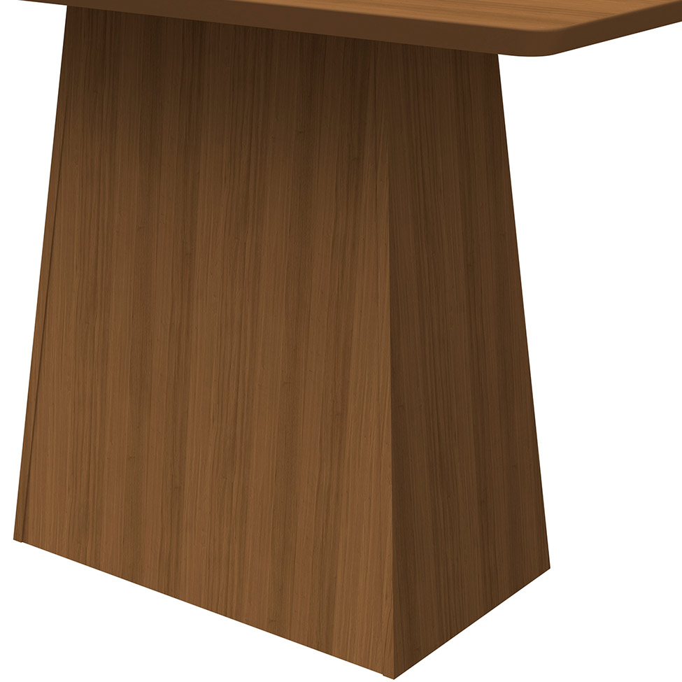 Mesa de Jantar Retangular Bárbara Imbuia 120 cm