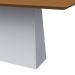 Mesa de Jantar Retangular Bárbara Imbuia e Off White 135 cm