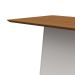 Mesa de Jantar Retangular Bárbara Imbuia e Off White 160 cm