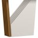 Mesa de Jantar Veneza 120x80 Ypê/Off White Tampo em MDF com Vidro - New Ceval