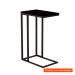 [OUTLET] Mesa Lateral Retangular Elena Wood Preta