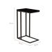 [OUTLET] Mesa Lateral Retangular Elena Wood Preta
