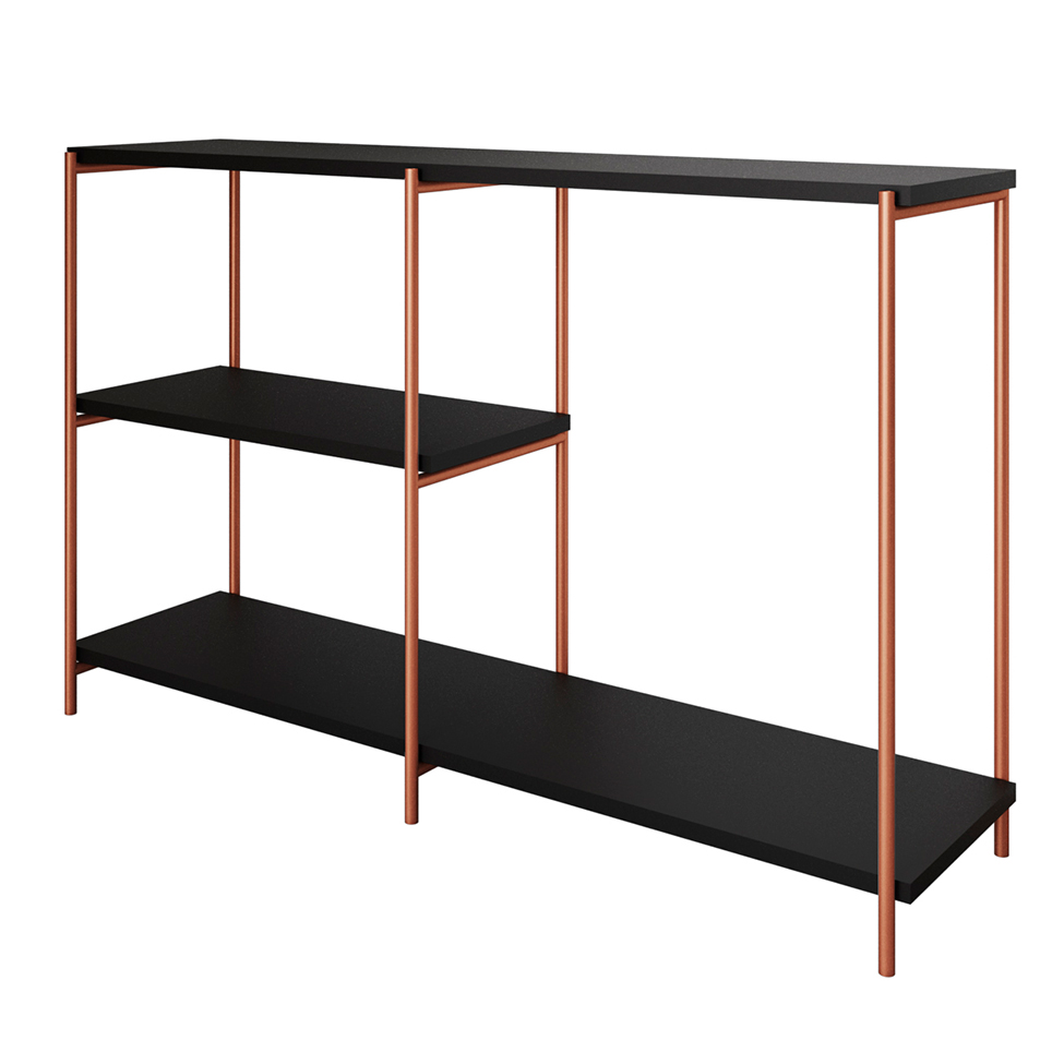 Aparador Artesania Core e Preto 120 cm