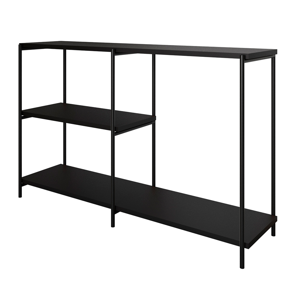 Aparador Artesania Preto 120 cm