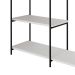 Aparador Artesania Preto e Branco 120 cm