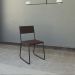 Conjunto com 2 Cadeiras Angra Marrom e Preto