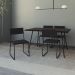 Conjunto com 2 Cadeiras Angra Preto