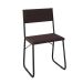 Conjunto de Mesa de Jantar com 4 Cadeiras Angra Suede Marrom e Preto 120 cm