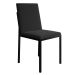 Conjunto de Mesa de Jantar com Tampo Imbuia e 4 Cadeiras Mônaco Veludo Preto