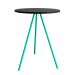 Mesa Lateral Gabriela Wood Azul Turquesa
