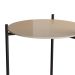 Mesa Lateral Marbella Premium Off White e Preta
