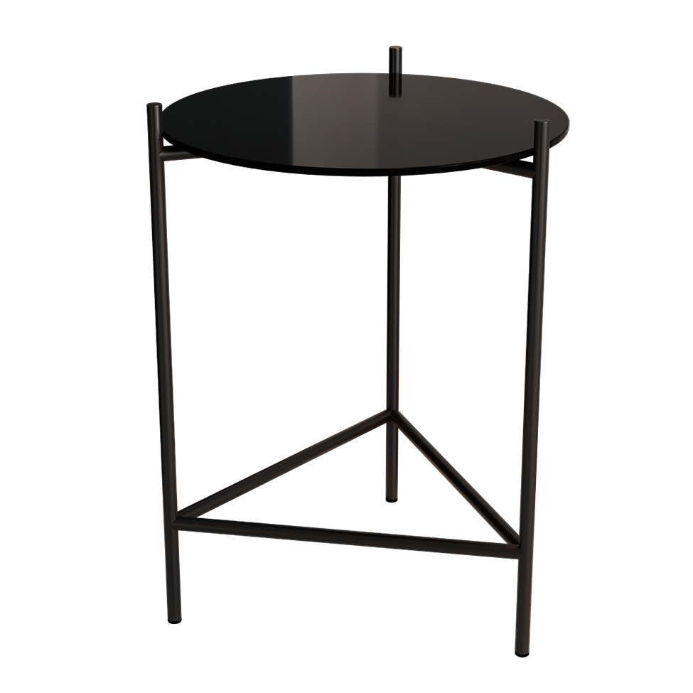 Mesa Lateral Marbella Preta