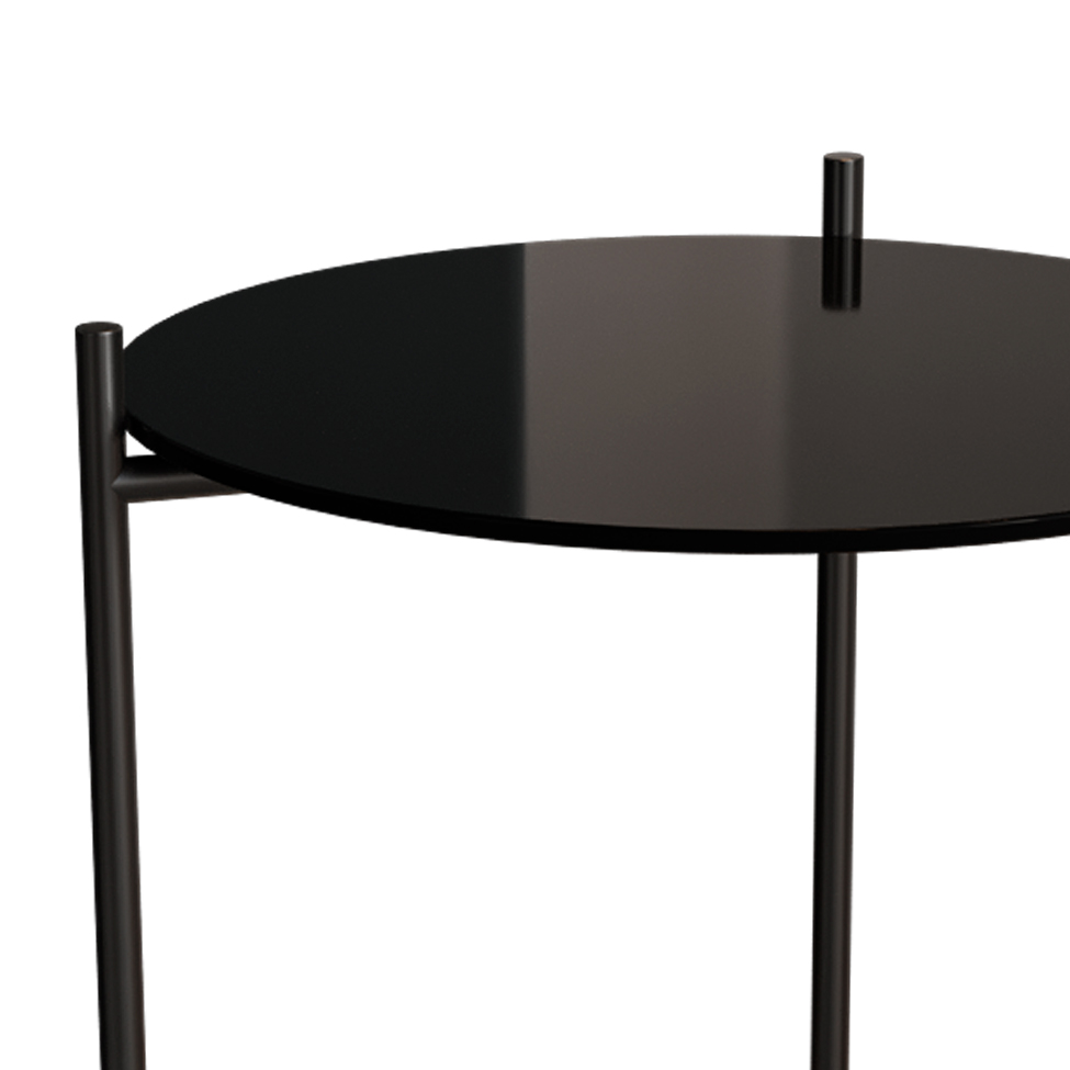 Mesa Lateral Marbella Preta